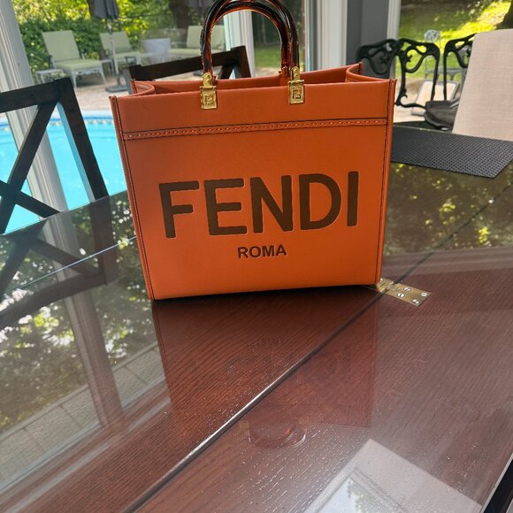 Fendi Handbags - NEW fendi Roma tote bag. never use